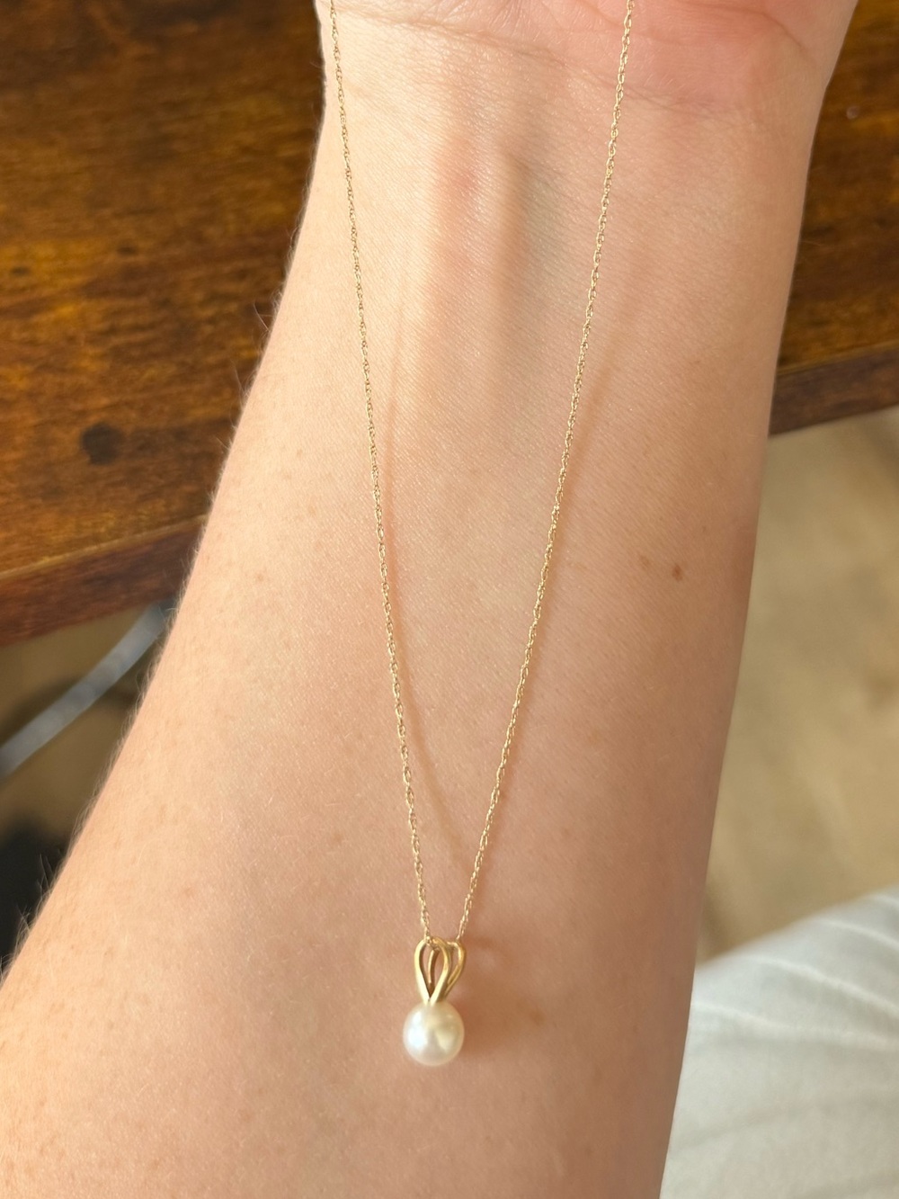 14K Pearl Necklace
